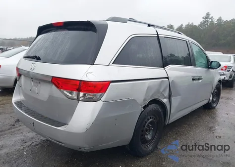 2015 Honda Odyssey Lx из США, поврежденный, VIN 5FNRL5H25FB087275